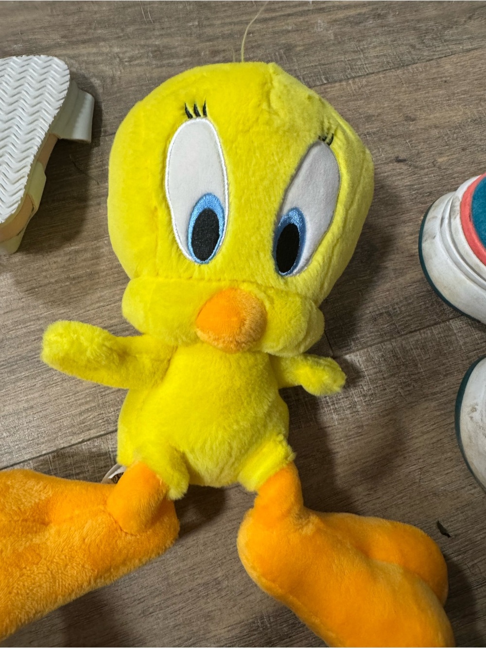 Warner Bros. Tweety Plush Pet Toy - Yellow and Orange